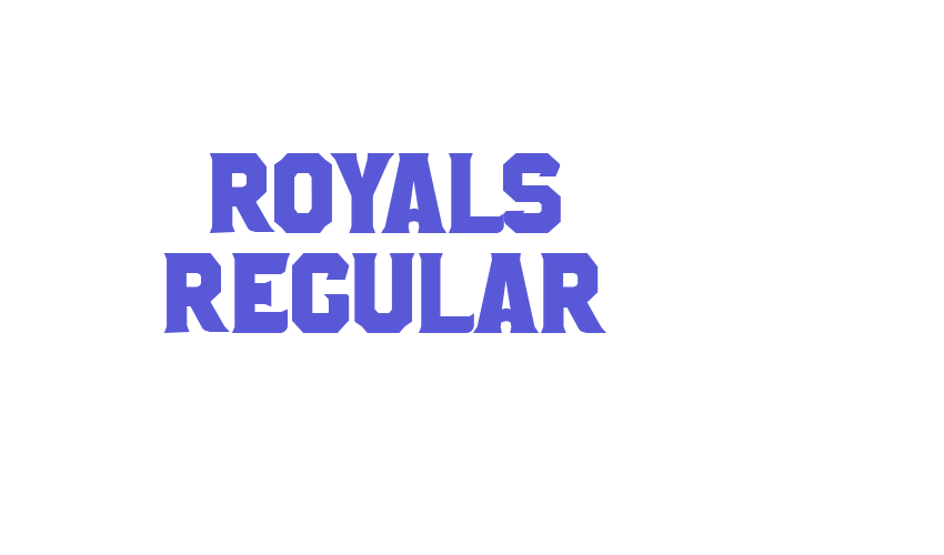 Royals Regular Font