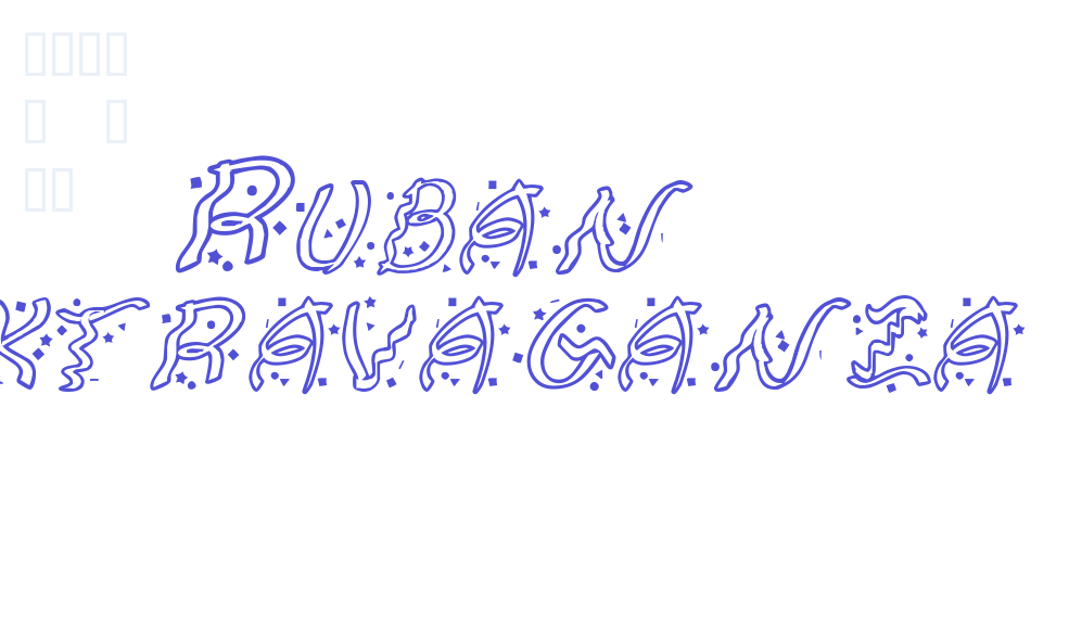 Ruban Extravaganza-font-download