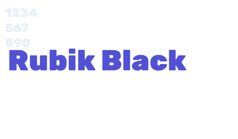 Rubik Black-font-download