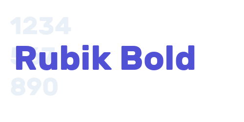 Rubik Bold-font-download