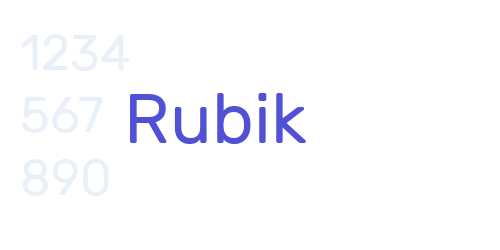 Rubik-font-download