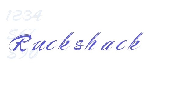 Ruckshack font free