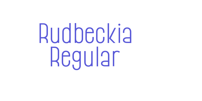 Rudbeckia Regular Font Download