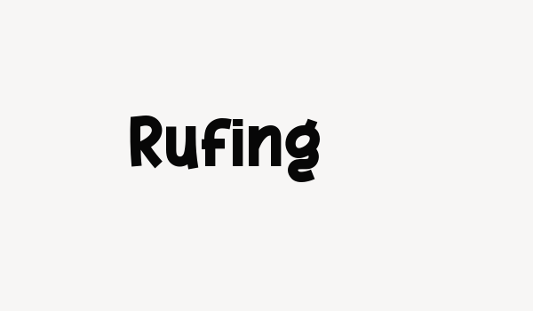 Rufing Font