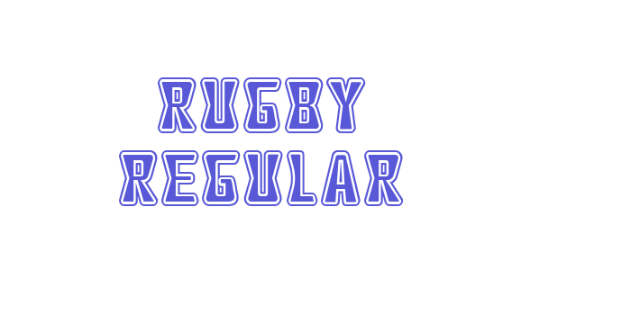 Rugby Regular Font Download