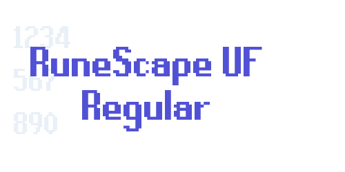 RuneScape UF Regular-font-download