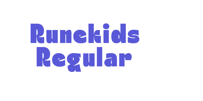 Runekids Regular Font Download