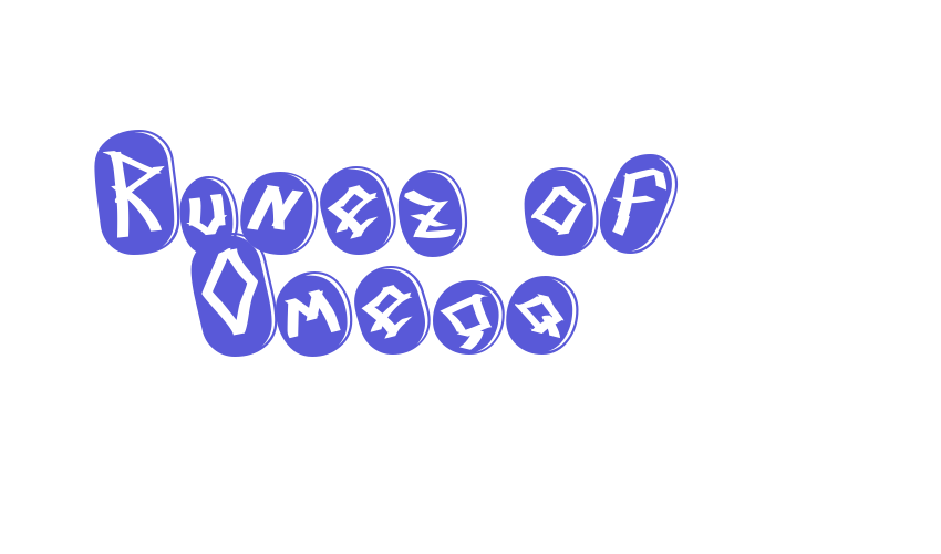 Runez of Omega Font