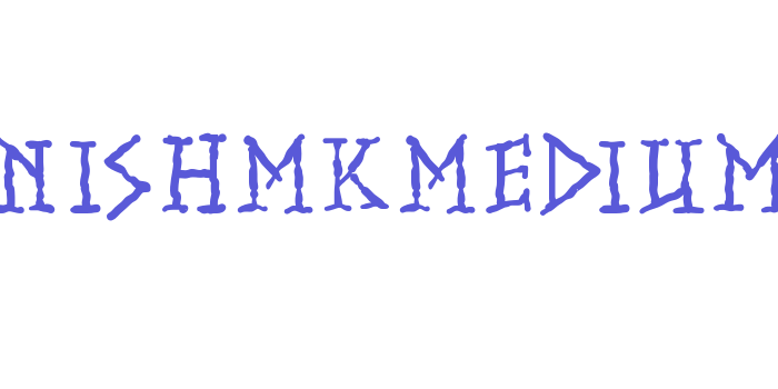 RunishMKMedium Font Download