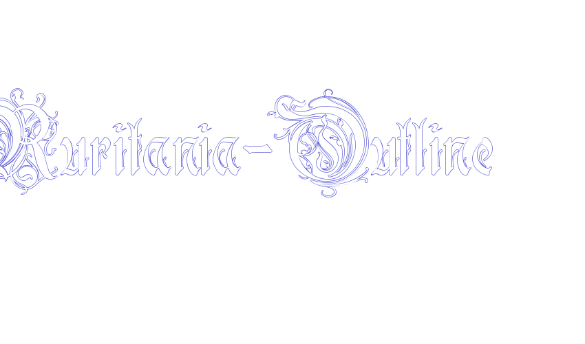 Ruritania-Outline Font Download