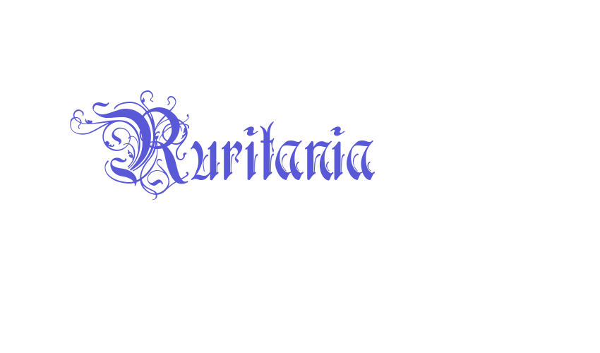 Ruritania Font Download