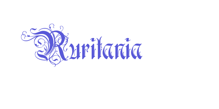 Ruritania Font Download