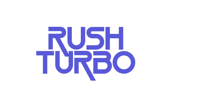 Rush Turbo Font Download