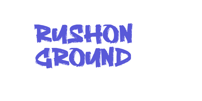 Rushon Ground Font Download