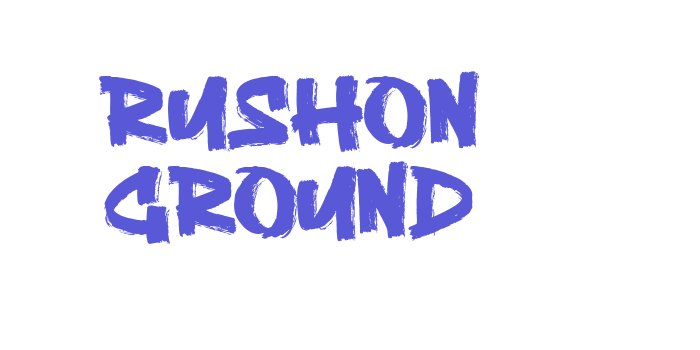 Rushon Ground Font