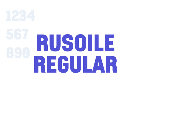 Rusoile Regular