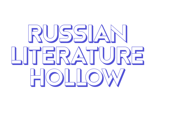 Russian Literature Hollow
