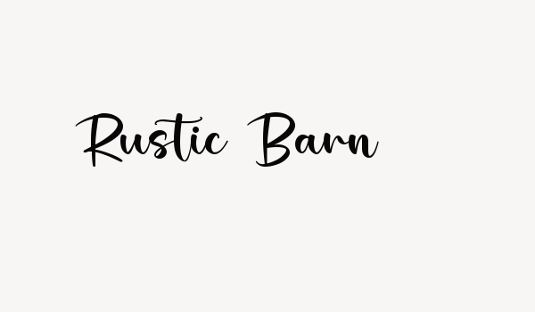 Rustic Barn Font