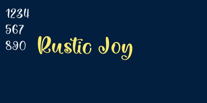 Rustic Joy