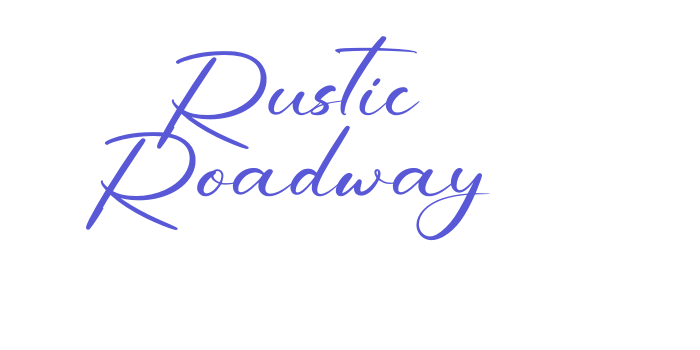 Rustic Roadway Font Download