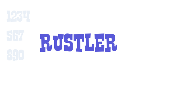 Rustler font free