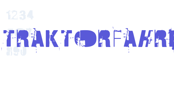 RvD_TRAKTORFAHRER font