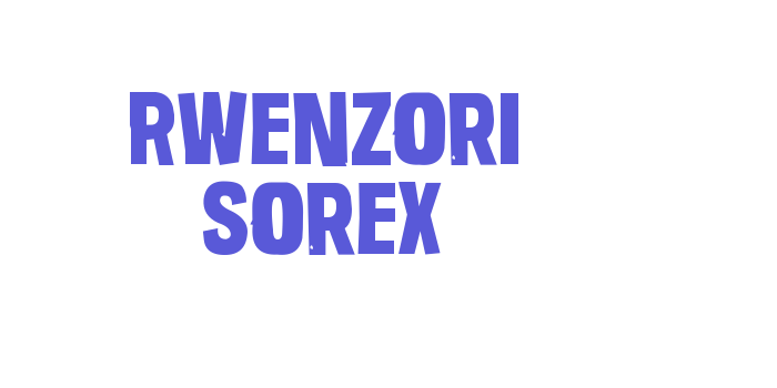 Rwenzori Sorex Font Download