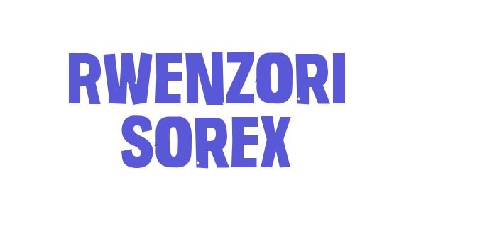 Rwenzori Sorex Font