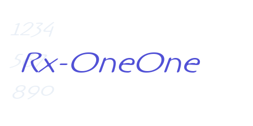 Rx-OneOne-font-download