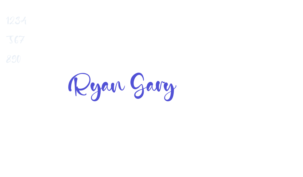 Ryan Gary-font-download