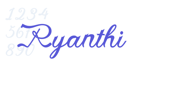 Ryanthi font free