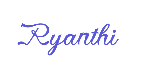 Ryanthi Font Download