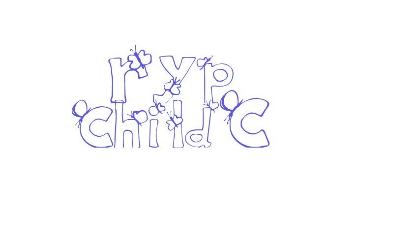 Ryp childC Font