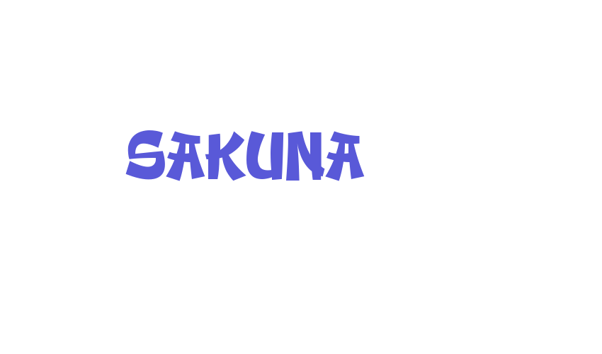 SAKUNA Font Download