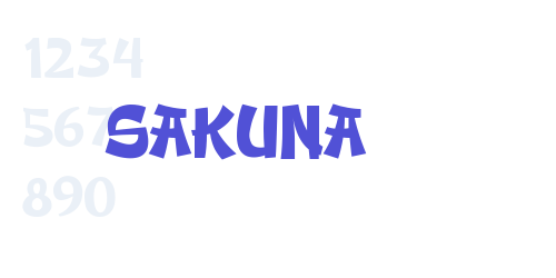 SAKUNA-font-download
