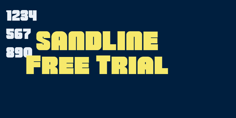 SANDLINE Free Trial