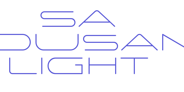 SA Thousand Light Font