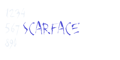 SCARFACE-font-download