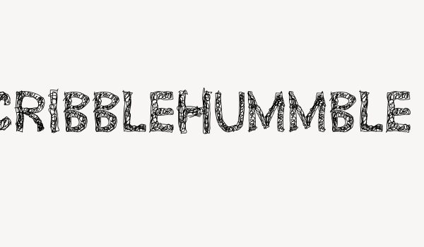 SCRIBBLEHUMMBLE Font