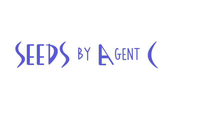 SEEDS by Agent C Font Download