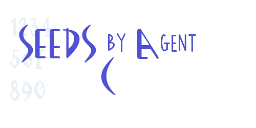 SEEDS by Agent C-font-download