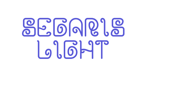 SEGARIS LIGHT Font