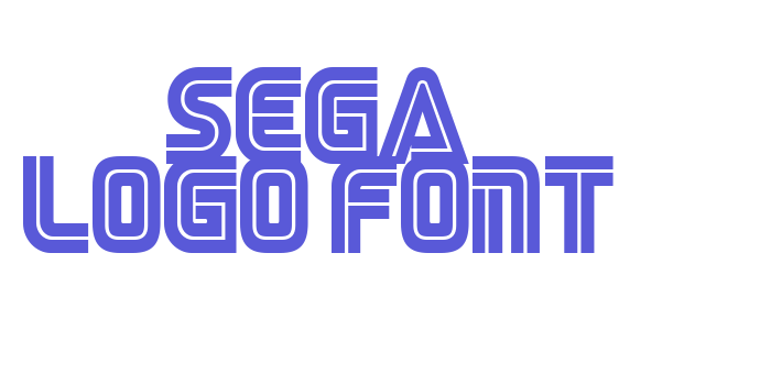 SEGA LOGO FONT Font Download