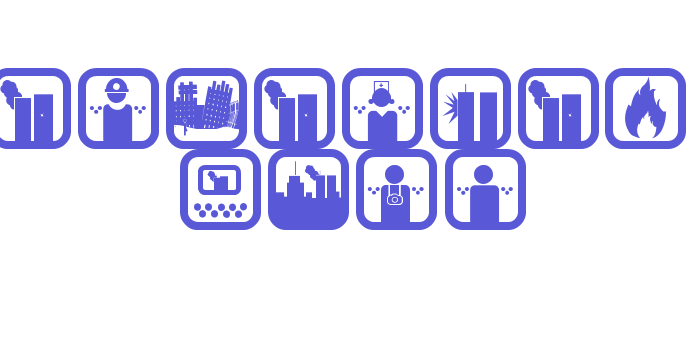 SEPTEMBER 11 ICON Font Download