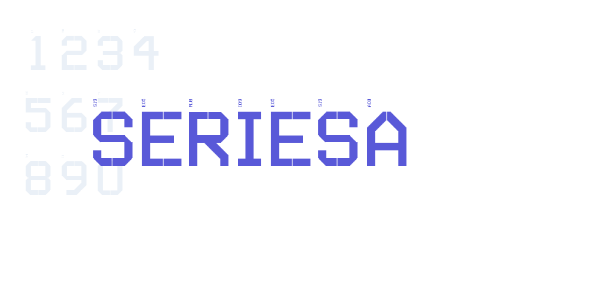 SERIESA font free