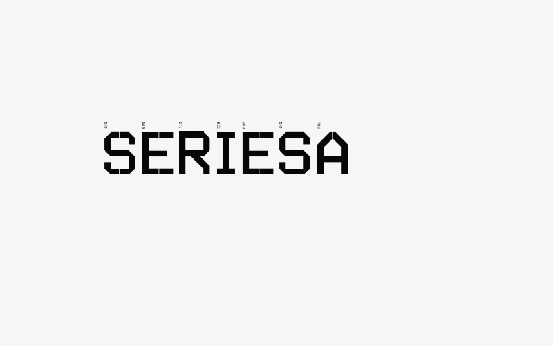 SERIESA Font