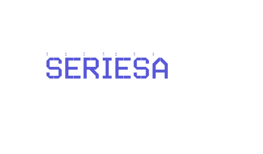 SERIESA Font