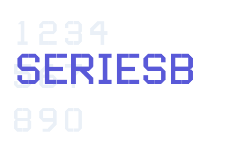 SERIESB Font Download