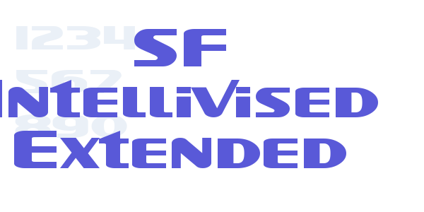 SF Intellivised Extended font free