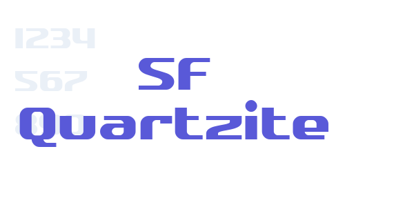 SF Quartzite font free